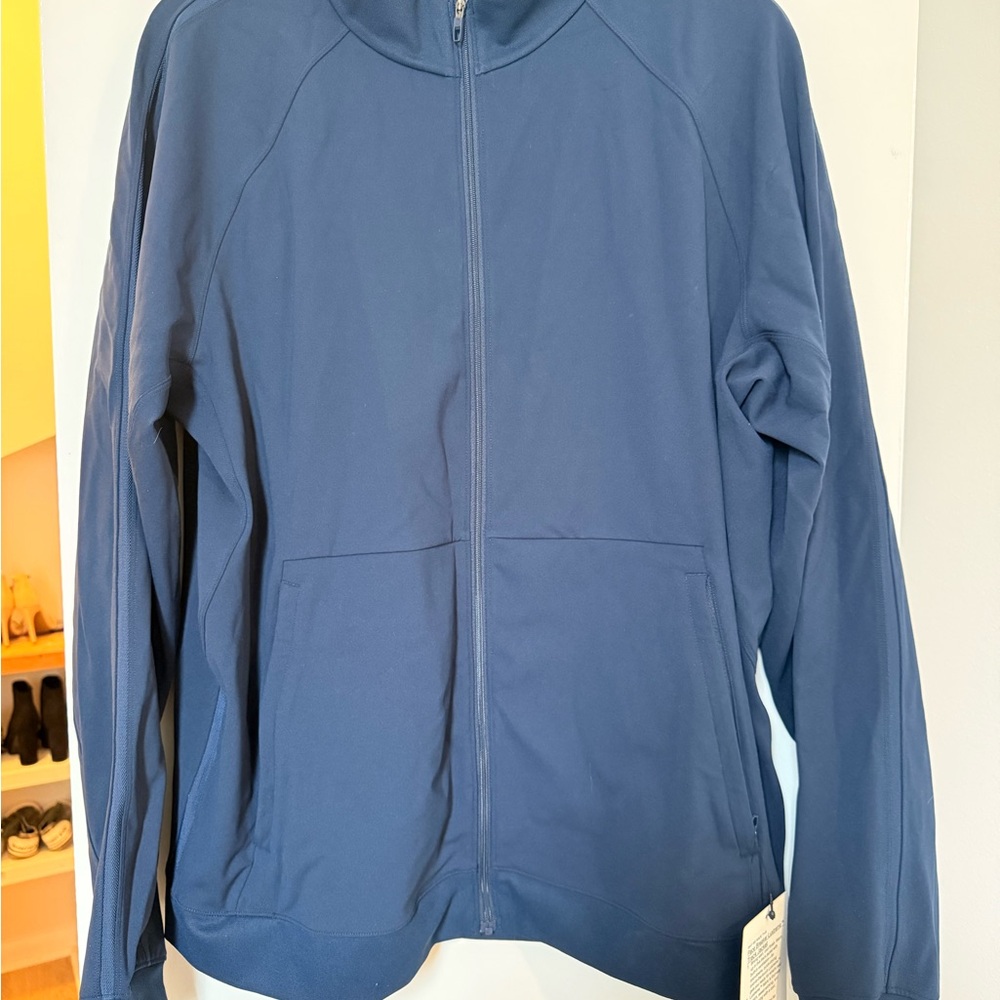 lululemon athletica Navy Full-Zip Jacket